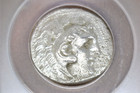 Ionia  Miletus  300-200 Bc-  Ar Tetradrachm  31mm   Anacs Vf-25  Corroded 
