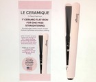 L ange Hair 1-pass Flat Iron Hair Straightener   blush    sealed In Plastic  