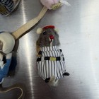 Vintage Russ Mouse Lot Of 8 Original Real Fur   With Tag  Made In Korea 