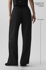 Alo Yoga Suit Up Trouser Black Wide Leg Pants Nwt Xxs Xs S M Boxer Waist