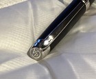 Caran D   ache Black Leman Ballpoint Pen