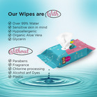Ioly   s Baby Wipes Unscented 99  Water  Aloe Vera 20ct Pk 20 Alcohol Free Paraben