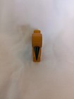 Vintage Bakelite Catalin Bird Napkin Ring - Yellow With Dark Green Beak