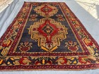 Afghan Nomadic Rug 4 4x7 3     Hand Knotted Wool Tribal Vintage Fine Area Carpet