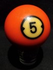 Vintage Brunswick Centennial Bakelite Billiard Replacement  5 Ball