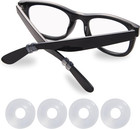 Ultra-soft Silicone Eyeglass Ear Grip Anti-slip Ring-pad Ear Hooks For Glasse   