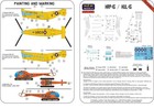 Lf Models   Pe4407  Hrp-1 Rescuer And Hul-1g  1 144  2 Kits In 1 Box  New