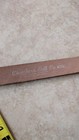 Vintage Chambers Belt Co  403c Black Cowboy Belt Sz 28 With Buckle