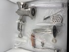 Manual Stainless Steel Meat Grinder   Sausage Maker Kitchen Tool New No 8