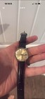 Omega Seamaster Vintage Black Leather Strap 1960s