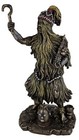9  Orisha Babalu Aye God Of Disease And Healing African Statue Bronze Color