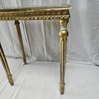 Estate Patina Vtg Italian Florentine Side Table Plant Stand Gold Gilt Baroque