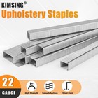 Kimsing 7110 22 Gauge 71 Series Galvanized Upholstery Staples  3 8-inch Crown   