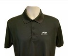 Us Open Tennis Mens Small Green Collar Shirt