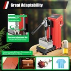 Heat Press Machine 900w Mini Manual Heat Presser Heavy Duty Hot Press Stamping