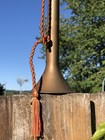 Vintage Collectable Brass Coaching Horn Length 23 3 4    -made In India