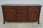 L70034  Hooker Country French Distressed Carved Sideboard