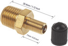 4pcs 1 4  Npt Tank Valve  Air Compressor Fill Valve With Anti-corrosion Brass Sc