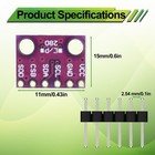 2 Pcs Bme280 3 3v Sensor Module Temperature Humidity Pressure For Arduino