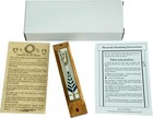 Olive Wood Mezuzah With Shema Israel Scroll