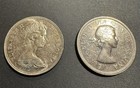 1959   1966 Canada Voyageur Silver Dollars - 2 Coin Lot