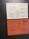 Stampin Up  Versatile Christmas Rubber Stamp Set 140392