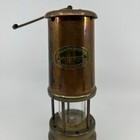 Vintage Copper Brass Miner   s Lamp Ashington Colliery Coal Mining Lantern