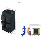 Replacement Janitorial Cart Bag With 5 Pockets 25 Gallon Housekeeping Cart Ba   