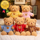 11 8 Inches Teddy Bear Stuffed Animals Soft Plush Cute Teddy Bear With Hoodie Do
