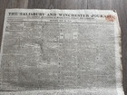 The Salisbury   Winchester Journal Monday May 18th  1818