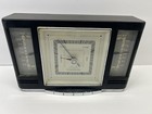 Vintage Art Deco Airguide Desktop Barometer Weather Station Thermometer Usa
