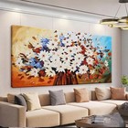 Canvas Art Wall Decor Modern Minimalist Home Wall Decor Flower Paintings 