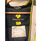 Obermeyer Kids Size 7 Winter Jacket   Ski Coat With I-grow  Black   Yellow