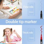 61pcs Art Markers Set - Double Tip Brush Pens For Sketching  Coloring