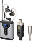 T9-2 Wireless In Ear Monitor System With Transmitter Clip On Receiver Automatic