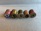 Vintage Wooden Spools Of Thread J   P Coats  Carlson Currier   Coats   Clark   s