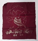 Vintage 1955 Printed Fabric For Young Republicans - Pikes Peak Or Bust  Elephant
