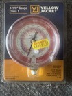 Yellow Jacket 49137 3-1 8  Red Manifold Gauge 0-800 Psi - R-22 404a 410a