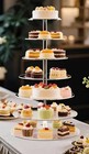 7 Tier Dessert Cake Cupcake Display Stand Tower Wedding Party