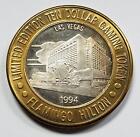  999  10 Silver Strike   Gambling Token   Flamingo Hilton   Vintage Silver