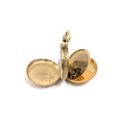 Antique 14 K Gold Waltham  Hunter Case Ladies Pocket Watch