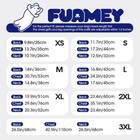 Fuamey Full Body Dog Coat warm Dog Fleece Jackets With Harness Built In Windproo