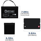 Mighty Max 12v Group 34 Battery For Permobil C350 Corpus 3g Wheelchair
