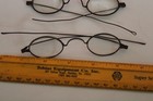 2- Antique 18th   19th Century Wire Frame Primitive Eyeglasses