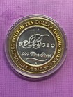 Bellagio  10 Casino Token  999 Silver Las Vegas Nv Collectible Gaming Chip