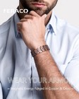 Men s Bracelet Magnetic Therapy Arthritis Pain Relief Pure Solid Copper Bangle