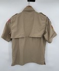 Boy Scouts Of America Cub Scout Uniform Shirt Vented 100  Polyester Youth Large
