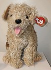 Ty Classic Plush 1992 Toffee The Shaggy Puppy Dog 17  Mwmts Stuffed Animal Toy