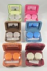 New Contact Lenses Mini Case Holder Mirror Compact Small Travel Size Portable