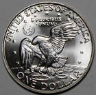 Daniel Carr 1979 Eisenhower Dollar  Overstruck On A 40  Silver Clad Ike  71-74 